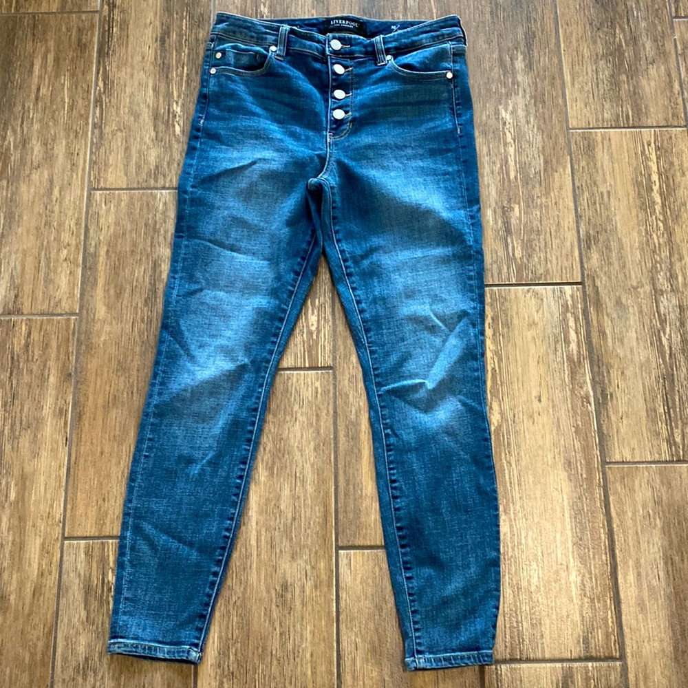 Liverpool ankle skinny jeans size 10/30